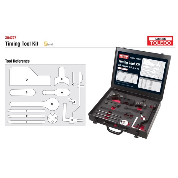 304747 Timing Tool Kits Toledo