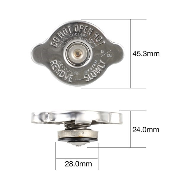 CB18125 Radiator Caps Tridon