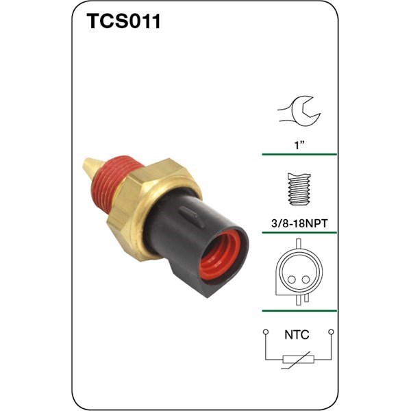 TCS011 Coolant Temperature Sensors Tridon