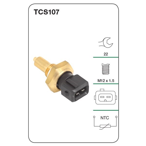 TCS107 Coolant Temperature Sensors Tridon