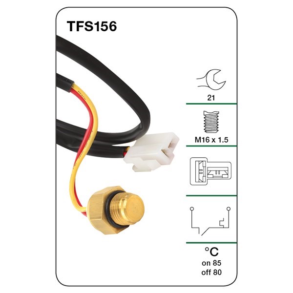 TFS156 Thermo Fan Switches Tridon