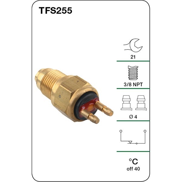TFS255 Thermo Fan Switches Tridon