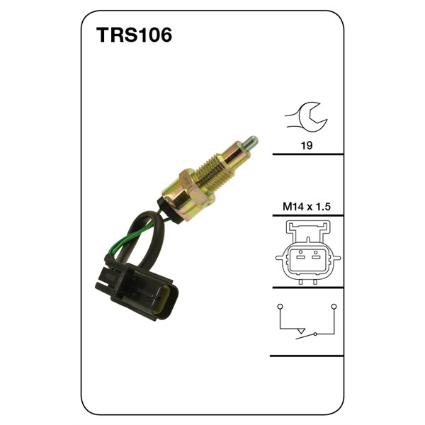 TRIDON Reverse Light Switch TRS For Nissan Navara D22 Diesel - TRI-TRS020-1
