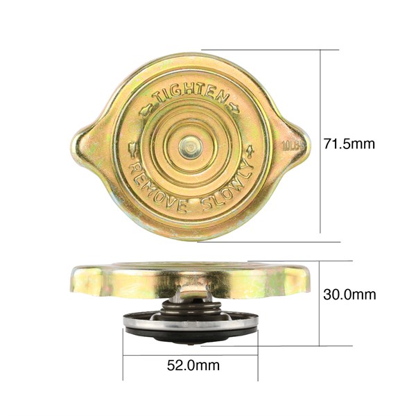 DQ1070 Radiator Caps Tridon